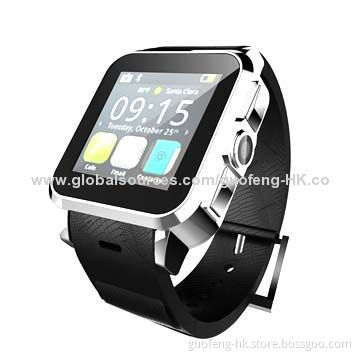 Smart GPS Watch Mobile Phone with GPS/G-sensor 512MB/4GB RAM/ROM, 600mAh Battery Capacity